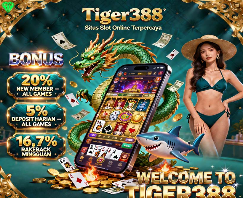 Tiger388 Slot BSI Online Situs Terbaik Mudah Menang
