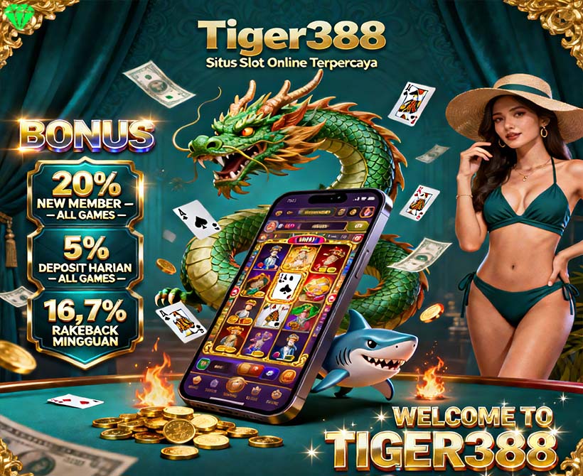 Tiger388 Slot Mandiri Online Terbaik dengan RTP Besar