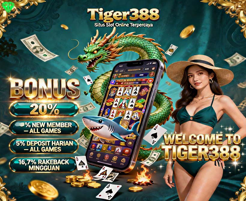 Tiger388 Slot APK Dana Situs Terbaik Banyak Promo